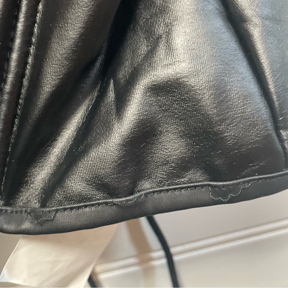 Noir Handmade Wet Look & Lace Black Corset Top Eur 40 L - Picture 8 of 16